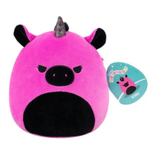 Squishmallows - 7.5" - Kitty Dark Pink Unicorn with Angry Eyes