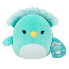Squishmallows 7.5" Tiff Tiffany Blue Peacock Plush