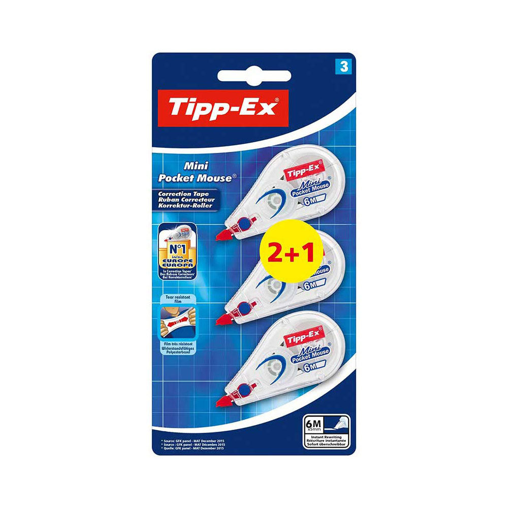 Correction Tape Pocket Mouse 5mm x 6M