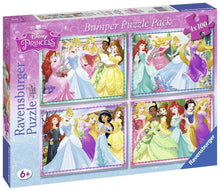 Disney Princess Puzzle 4-In-1 100Pcs