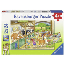 Puzzle Cheerful Farm Life 2X24 Pieces