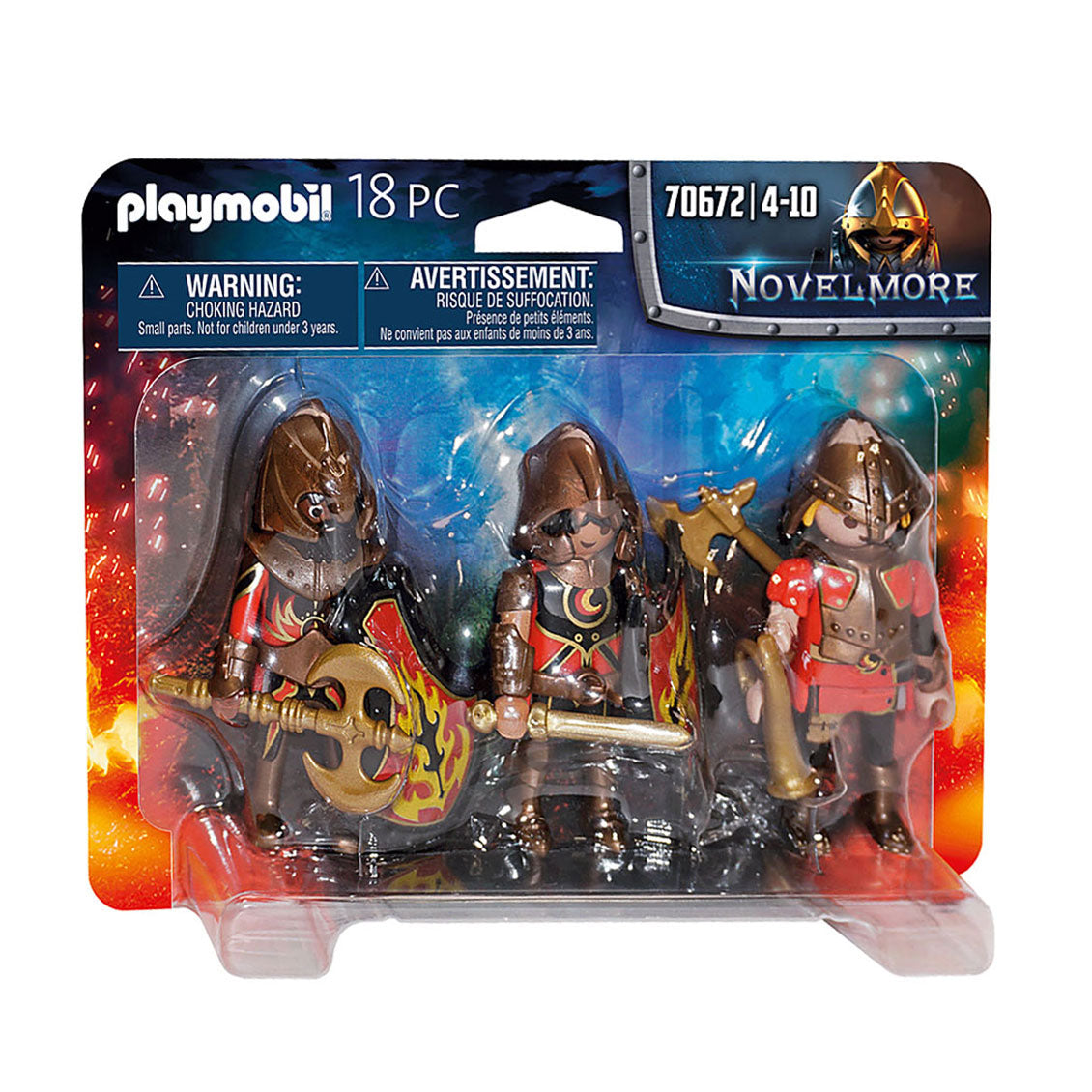 Burham Raiders Set with 3 Figures