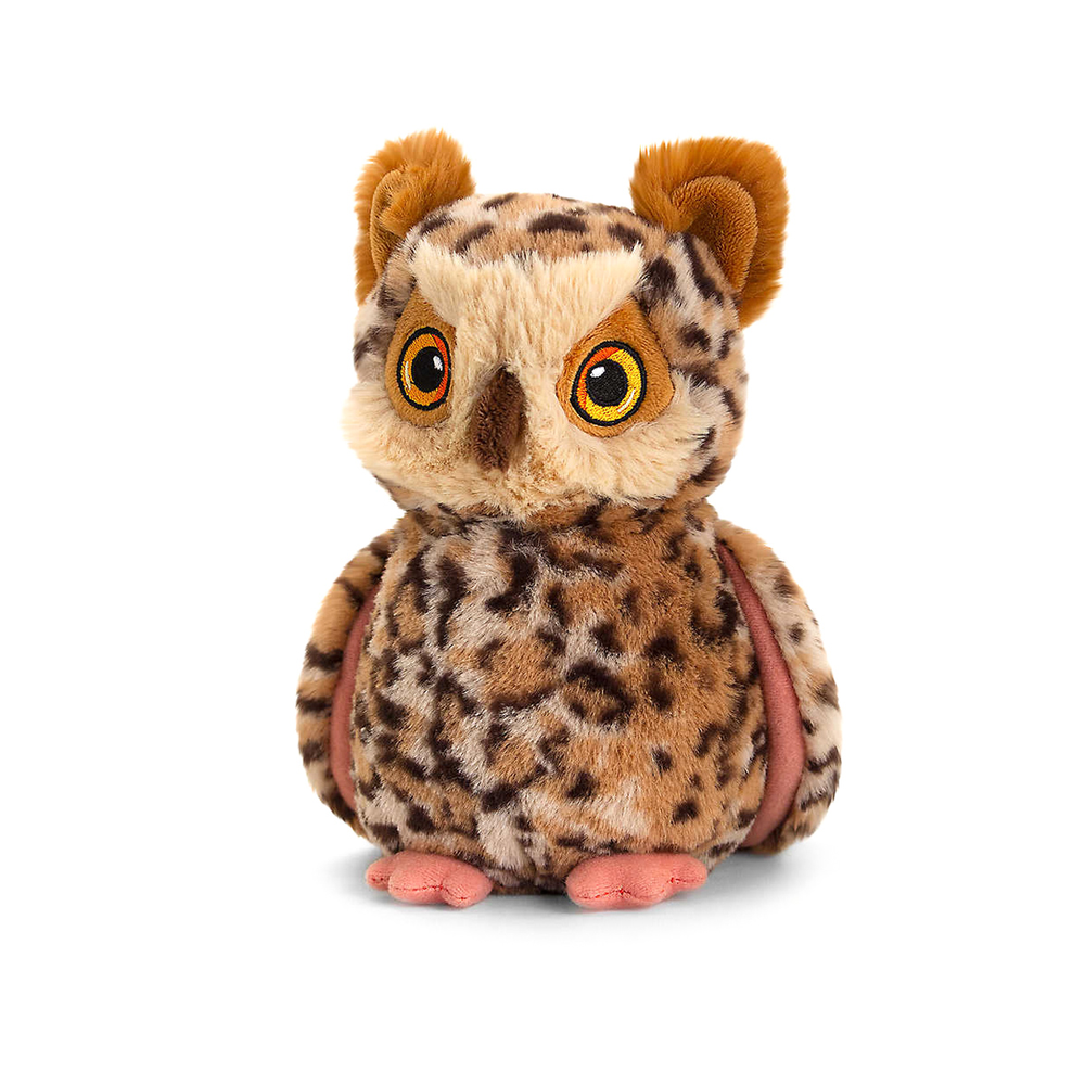Keel Toys Eurasian Eagle Owl 19 cm Soft Toy