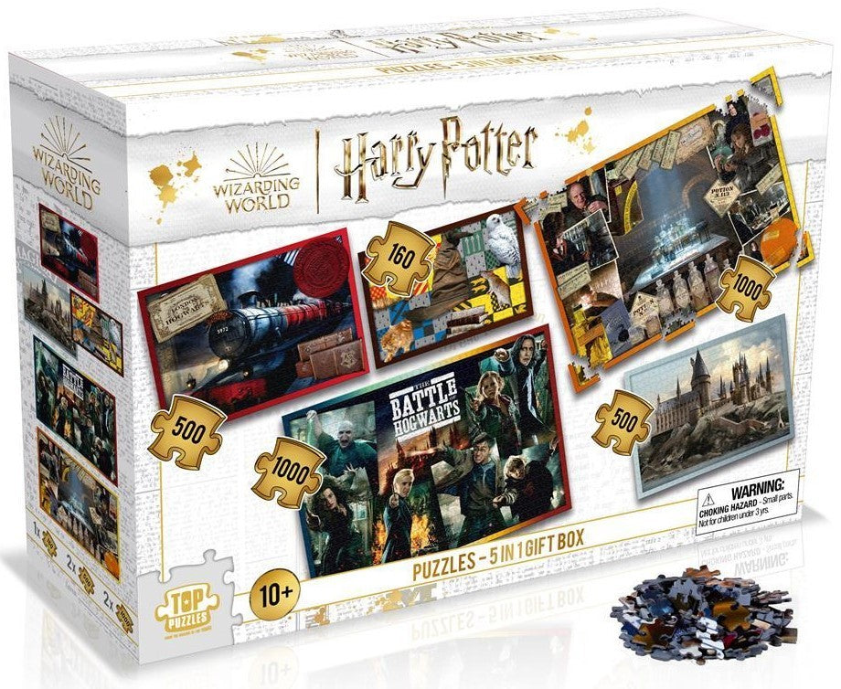 Harry Potter Set Of 5 Puzzles