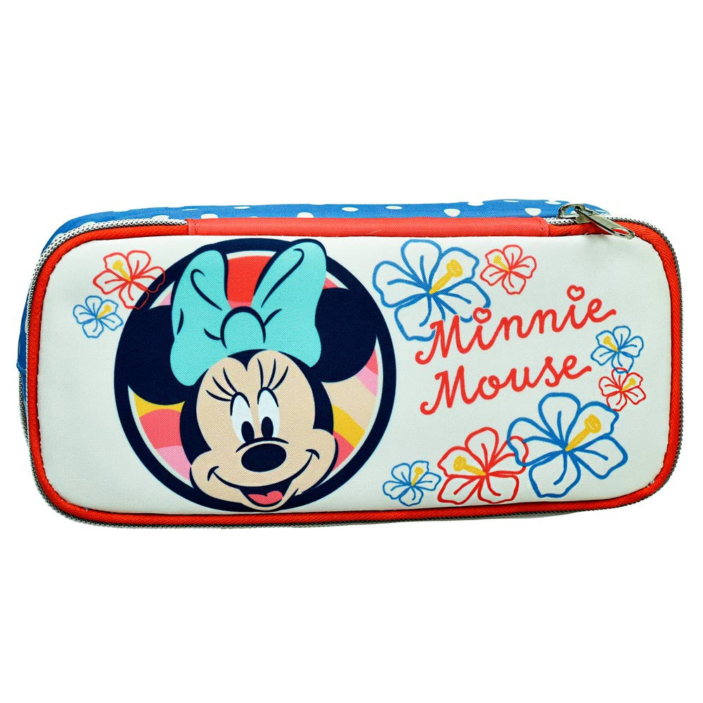 Minnie Mouse Flowers Pencil Case 23 CM