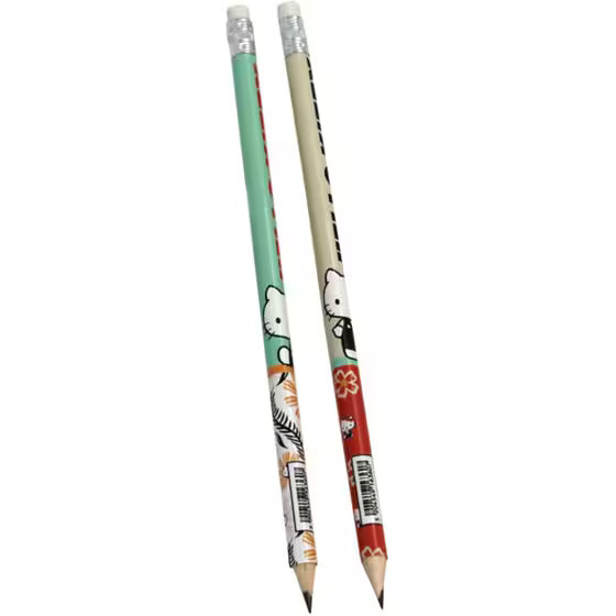 Pencil with eraser (HB) Hello Kitty Kitten