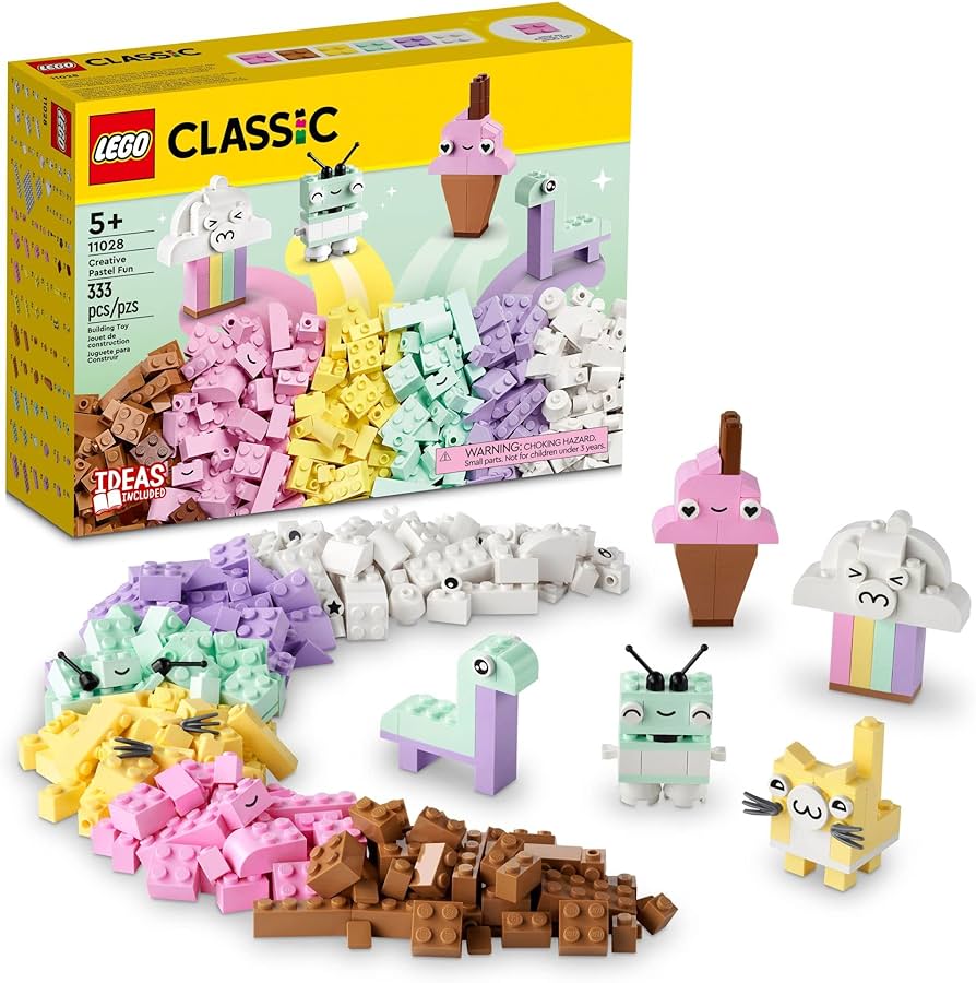 LEGO 11028 Classic Creative Pastel Fun 333Pcs