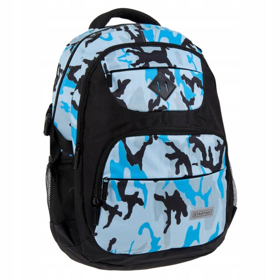 Starpak Blue Camo Backpack