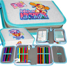 Double Flap Pencil Case With Skye Paw Patrol Starpak Accessories