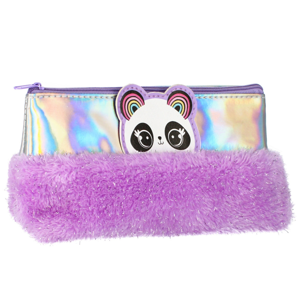 Pencil case with plush Panda