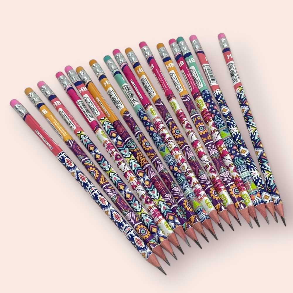 Pencil with eraser