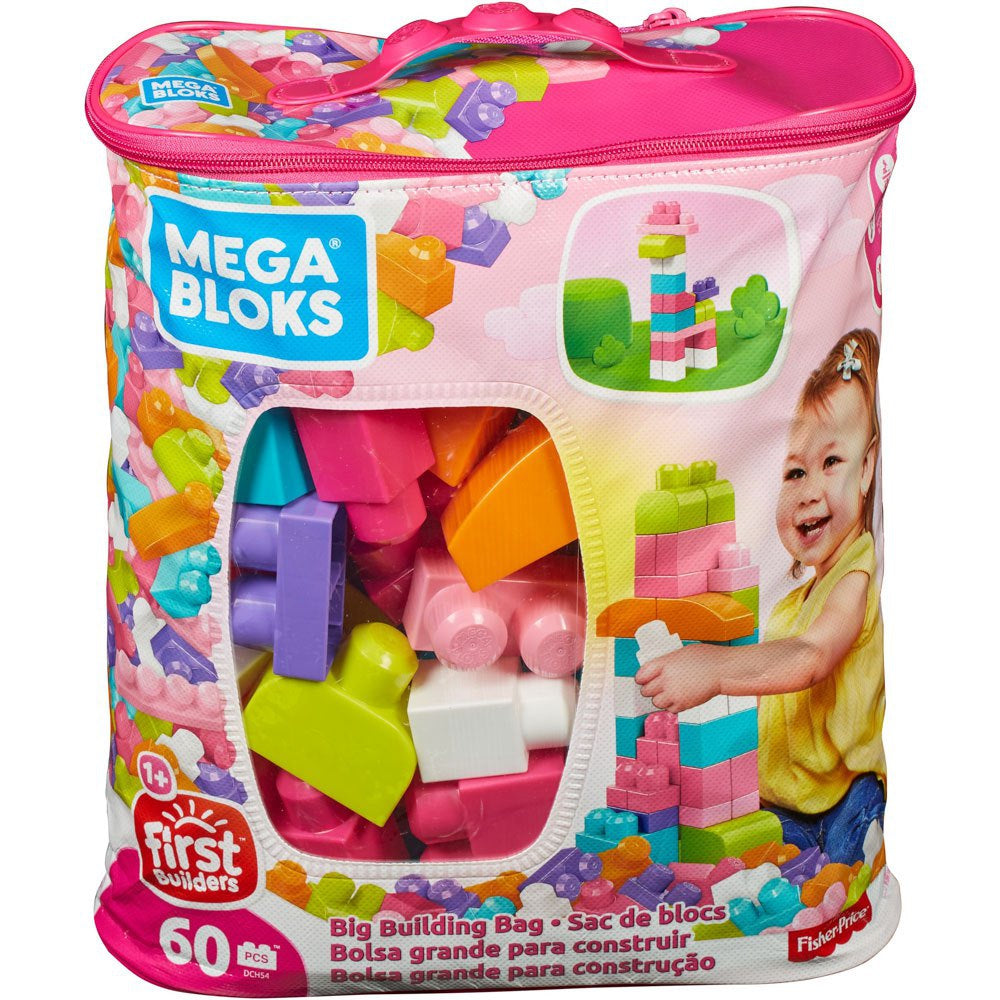 Mega Bloks Pink Bag 60pcs