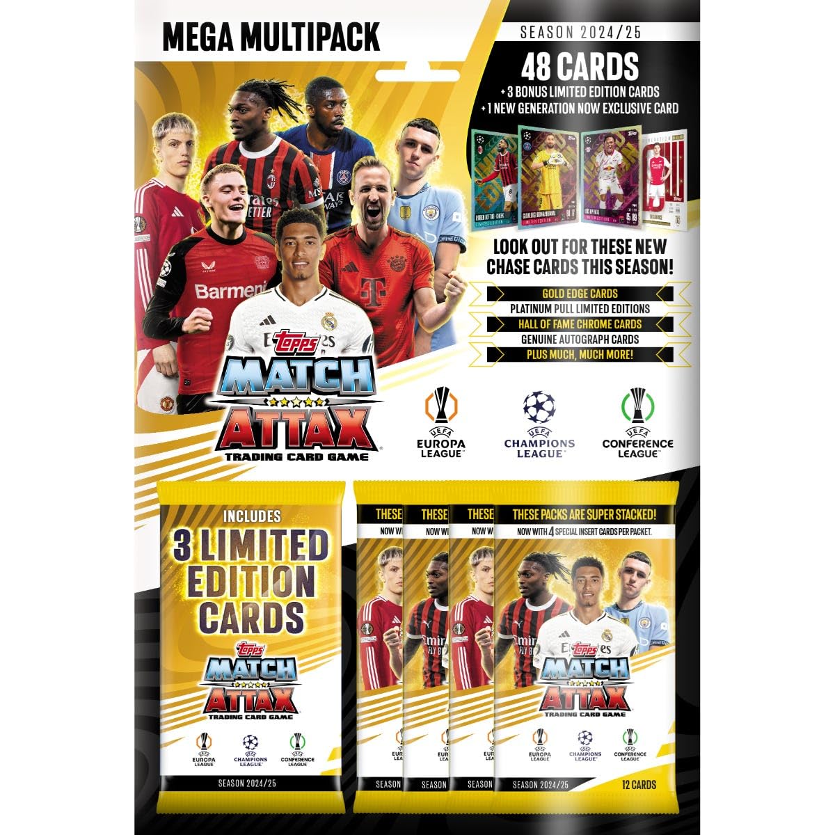 Topps Match Attax UEFA Season 2024/25 Mega Multipack