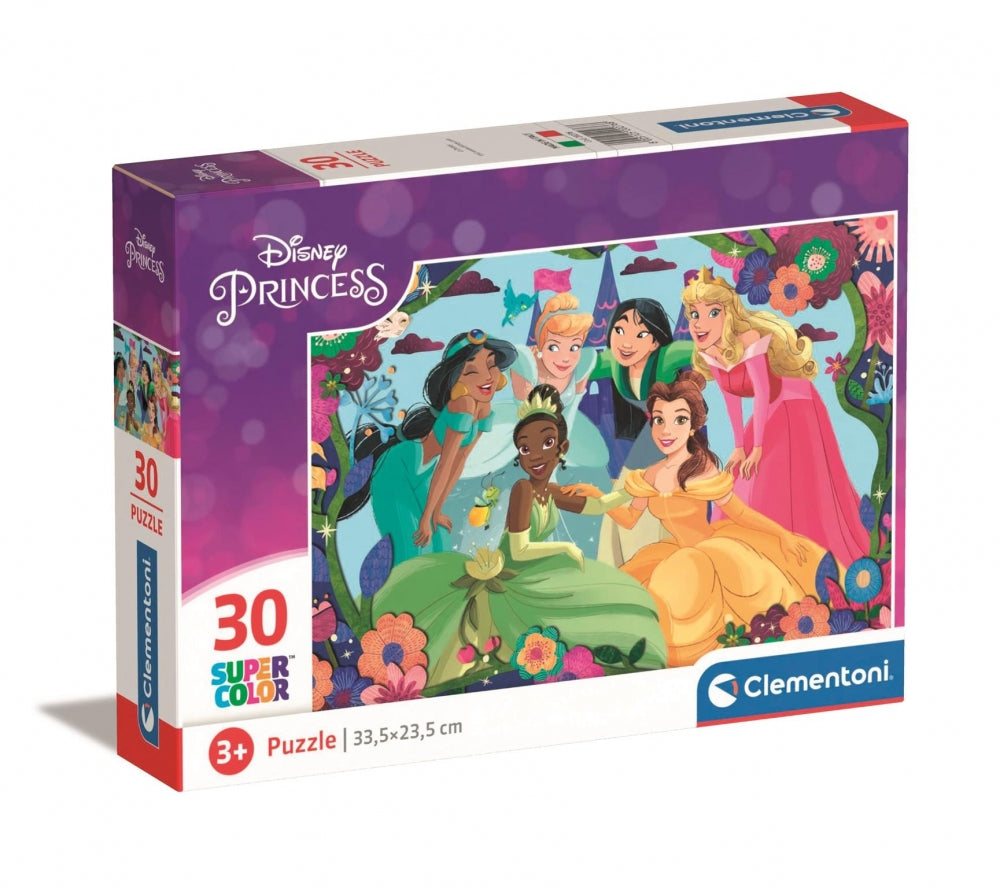 Clementoni Disney Princess Supercolor Puzzle 30 Pieces 15X20