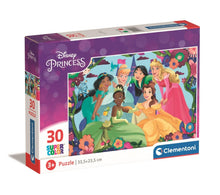 Clementoni Disney Princess Supercolor Puzzle 30 Pieces 15X20