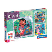 Stitch Puzzle 3 X 48 Pieces