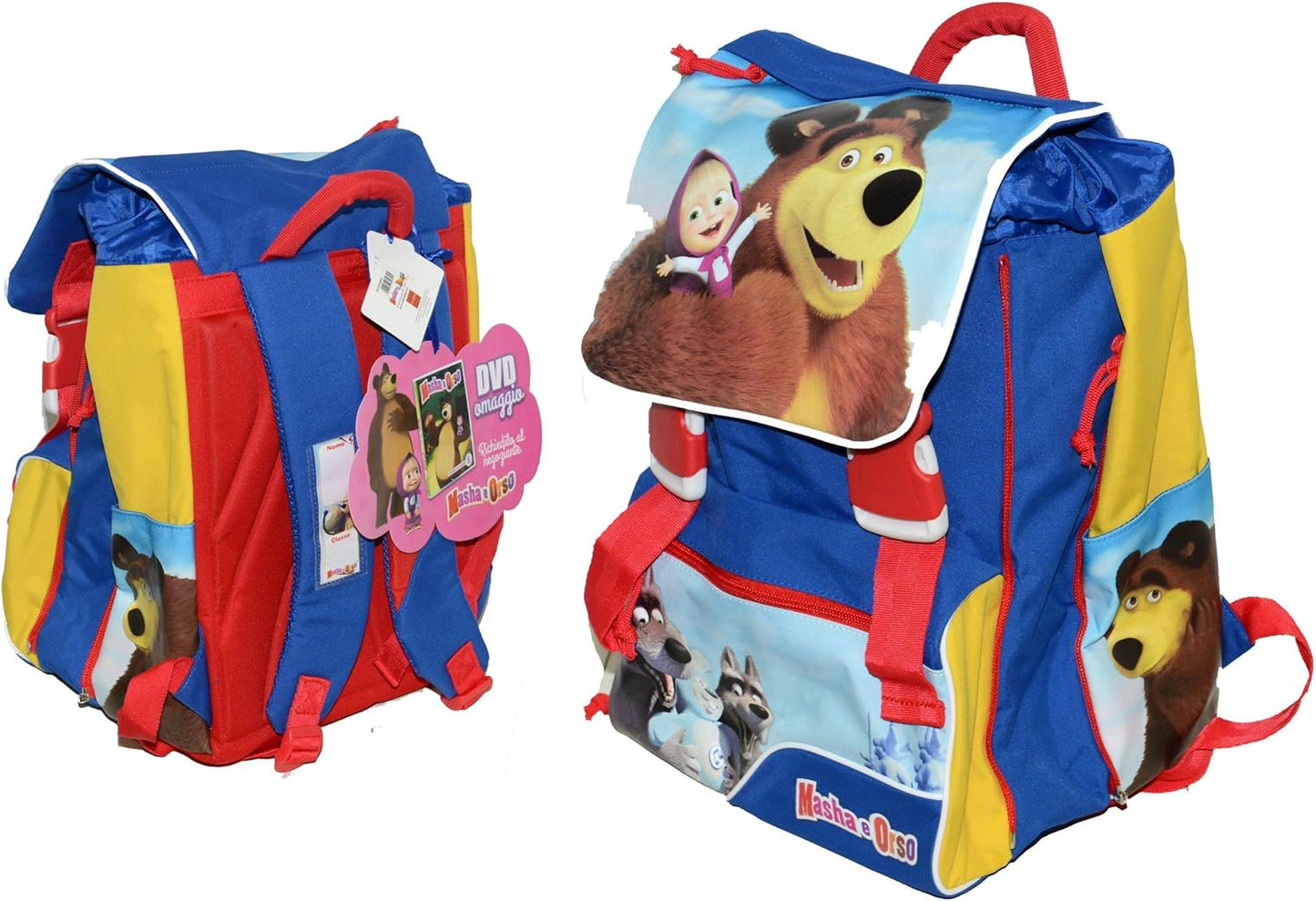 Masha & Bear Expandable Backpack