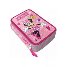 3 Zip Pencil Case: Minnie