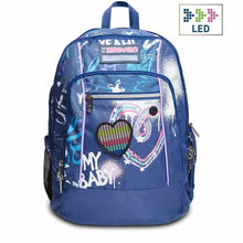 Seven Innovation Rock On Girl School Backpack, Twilight Blue