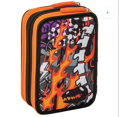 Comix Bright Zombie Boy 3-Zip Pencil Case