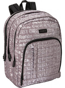 Comix Special Quilted Backpack Lilac