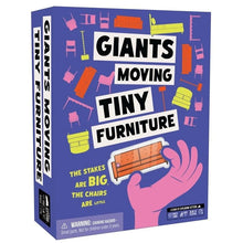 Giants Moving Tiny Furniture