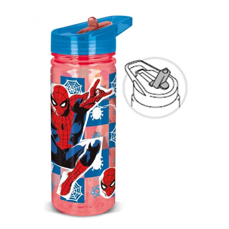 Spiderman Plastic Bottle 580ml