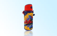 Spiderman Aluminium Bottle with Strap 600ml