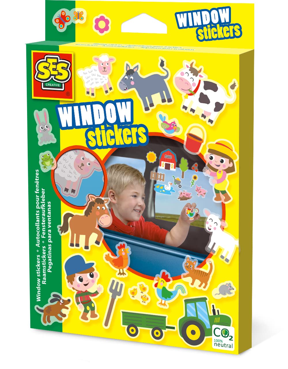 Window Stickers Farm