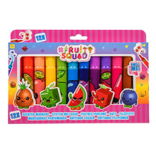 Fruity Squad Markers Super Broad Point with Scent, 12 pcs