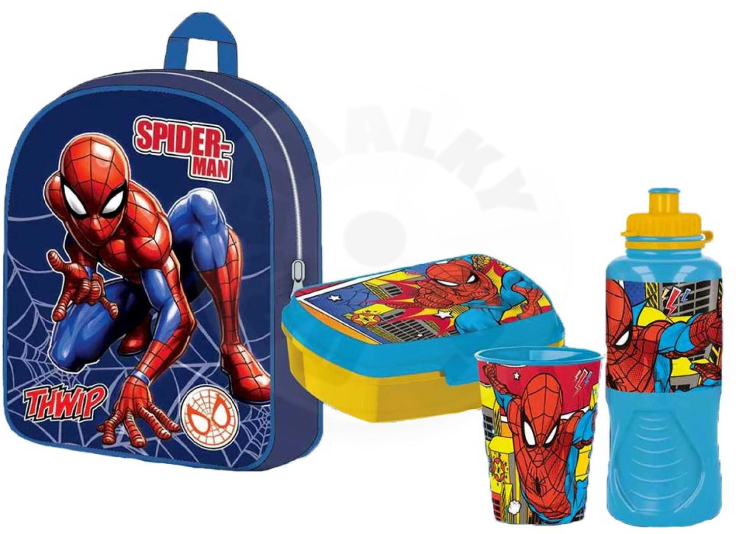 Spider Man Bag w/Lunch Pack