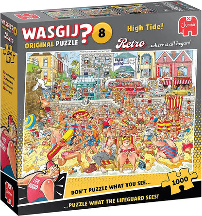 Wasgij Retro Original 8 - High Tide! 1000 pcs Puzzle
