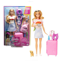 Barbie Travel Set with Puppy