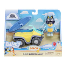 Bluey Beach Quad with Bandit Vehicle and Figure