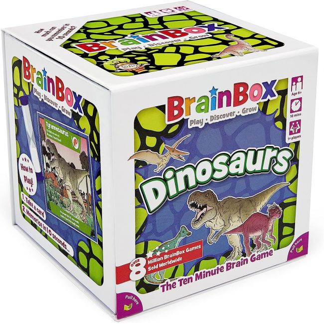 Brainbox Dinosaurs Card Game