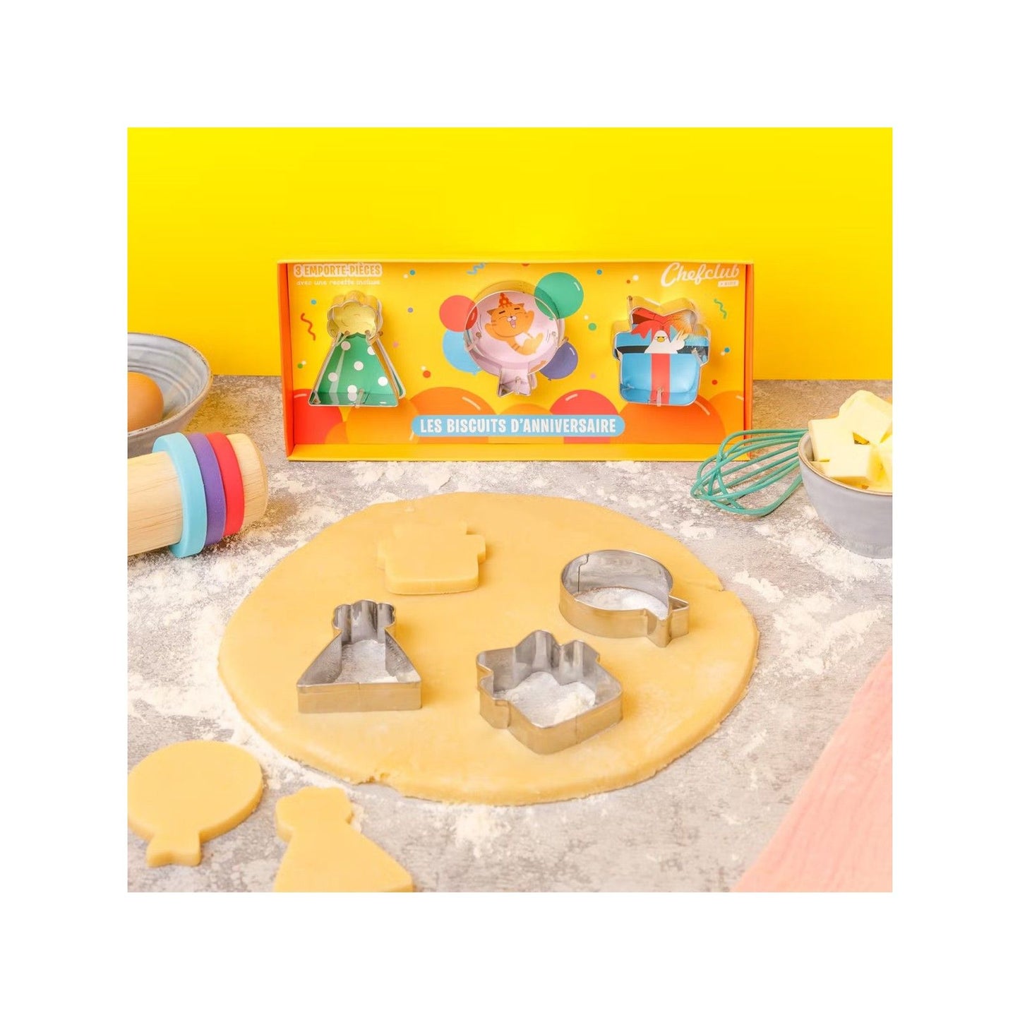 Chefclub Cookie Cutters - Birthday Cookies