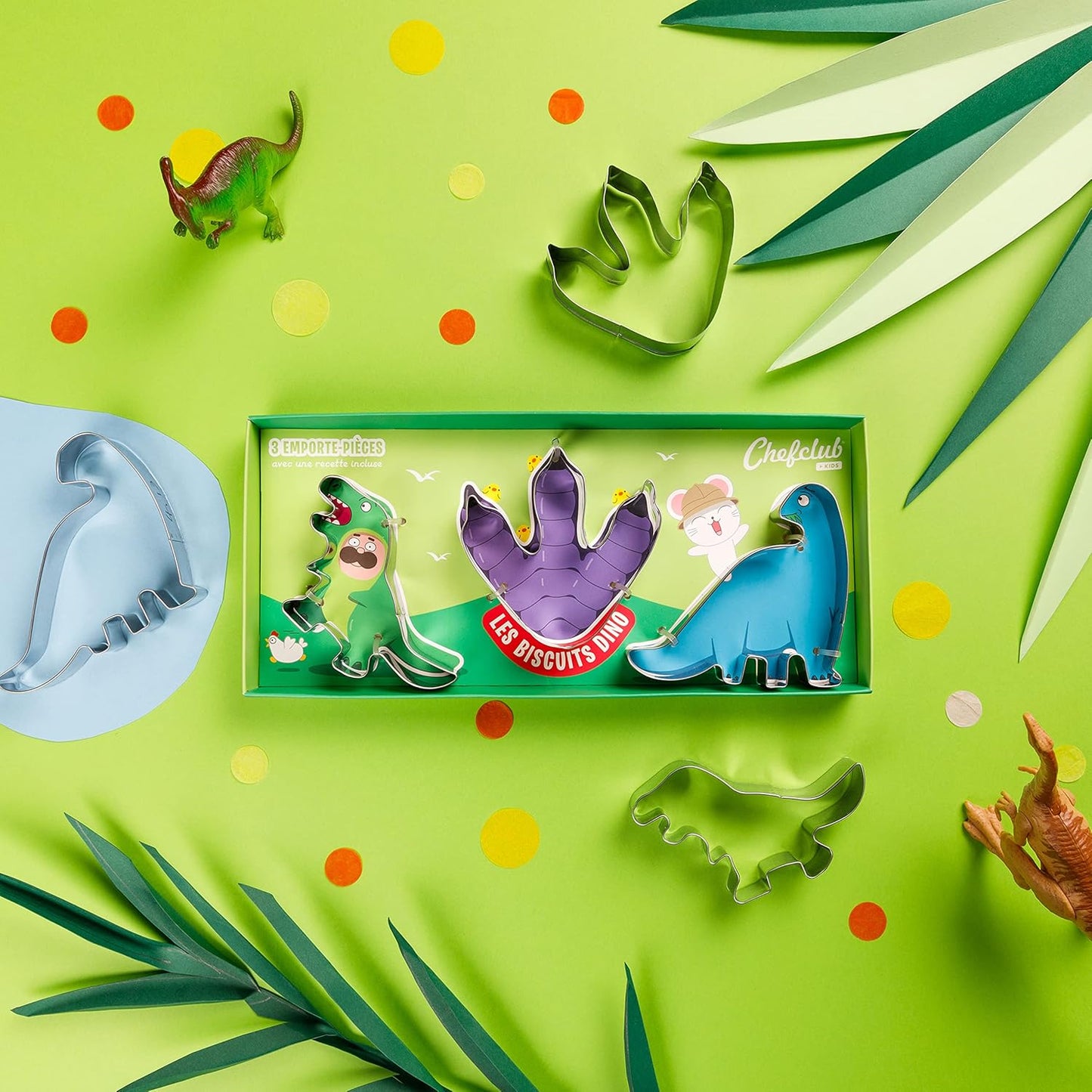 Chefclub Cookie Cutters - Dino Cookies