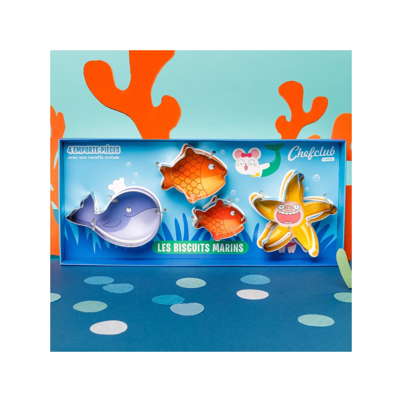 Chefclub Kids Ocean Cookie Cutter Set – Popit Kingdom