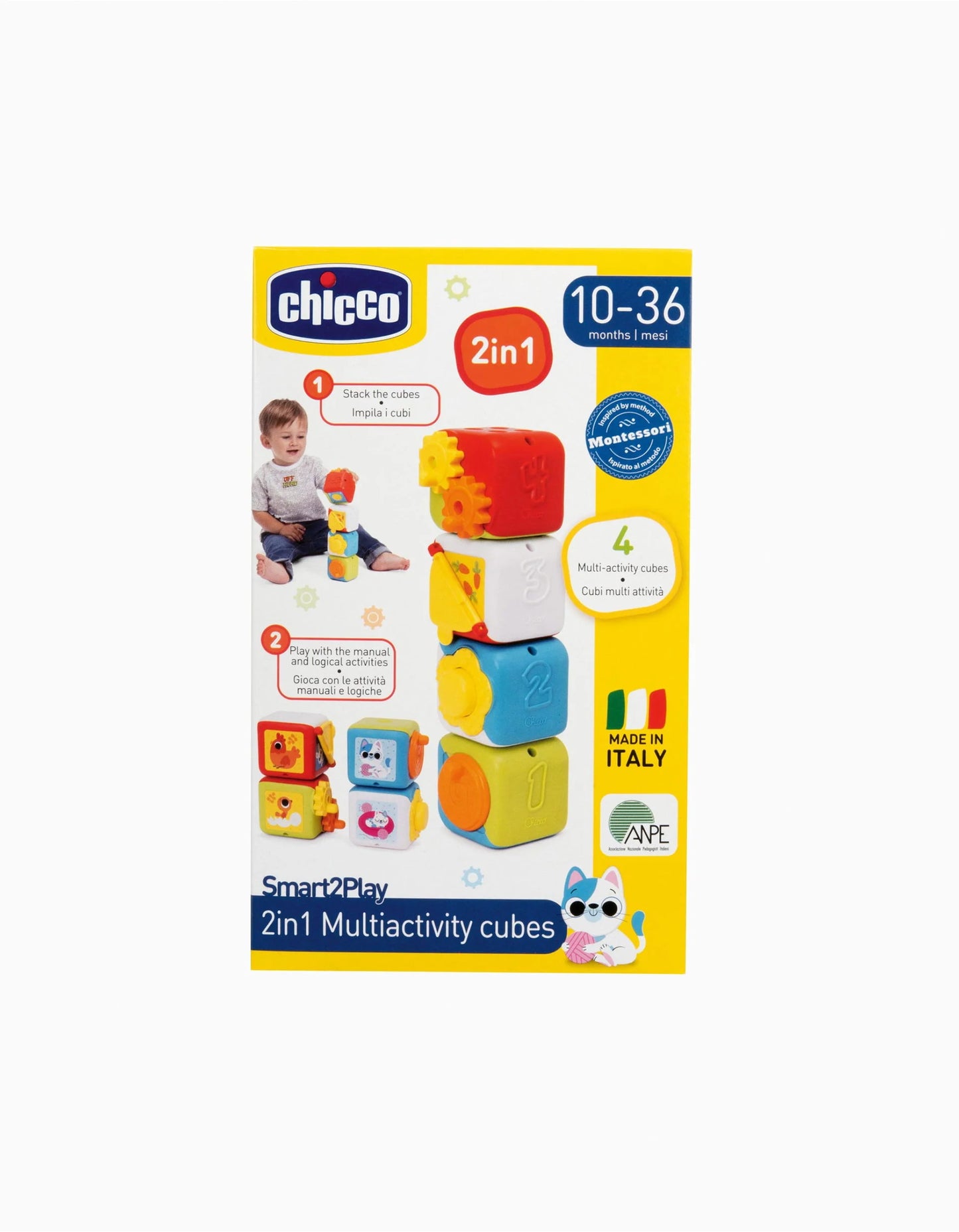 Chicco 2in1 Multiactivity Cubes