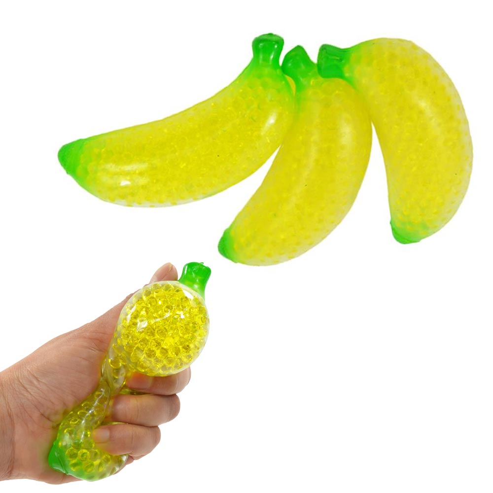 Crystal Beads Banana Squishy