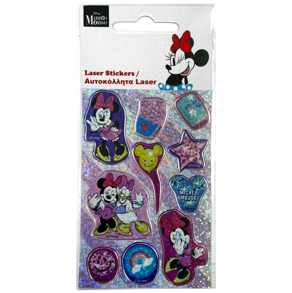 Disney Minnie Smiles Holographic Sticker Set