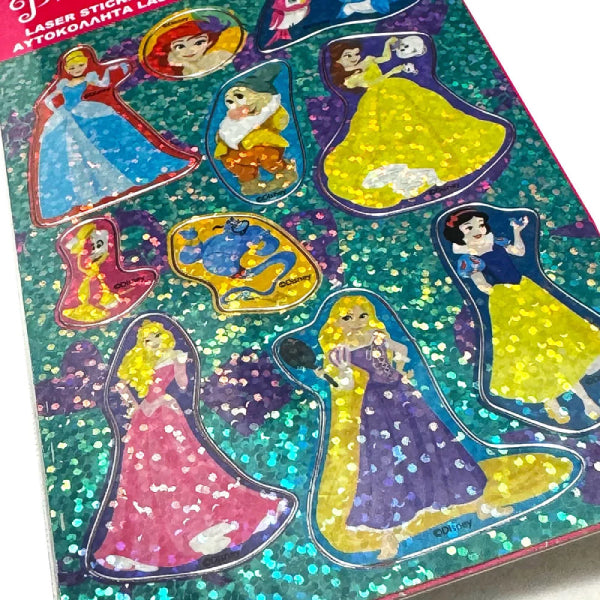 Disney Princess Shining Holographic Sticker Set