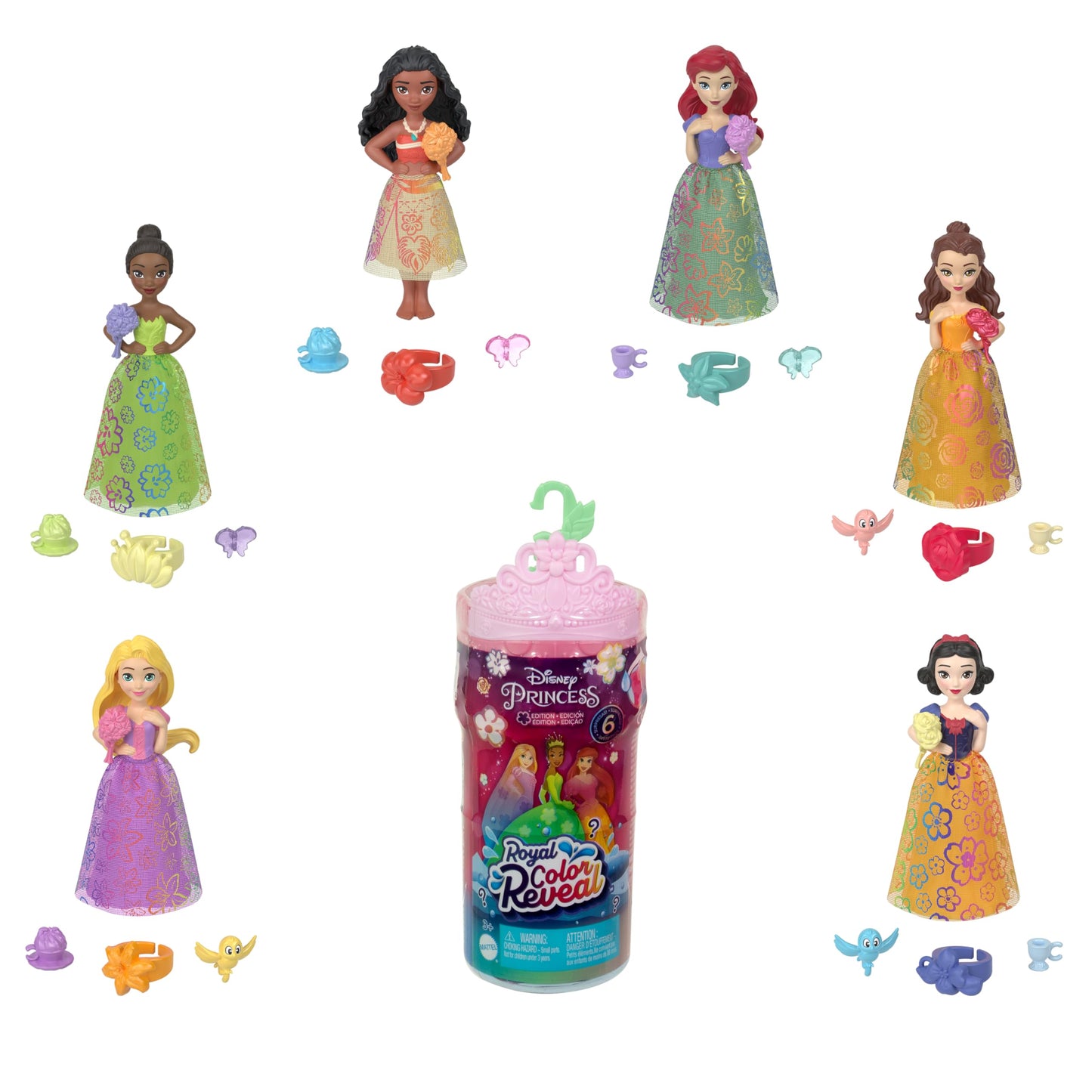 Disney Princess Royal Colour Reveal