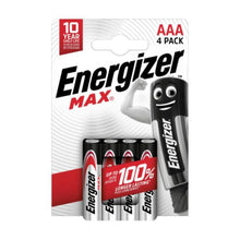 Energizer Max AAA Batteries 4-Pack