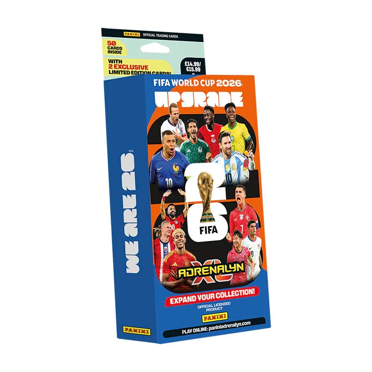Panini FIFA World Cup 2026 Adrenalyn XL Upgrade Box