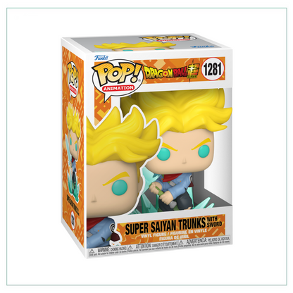 FUNKO POP 1281 DragonBall - Super Saiyan Trunks WIth Sword