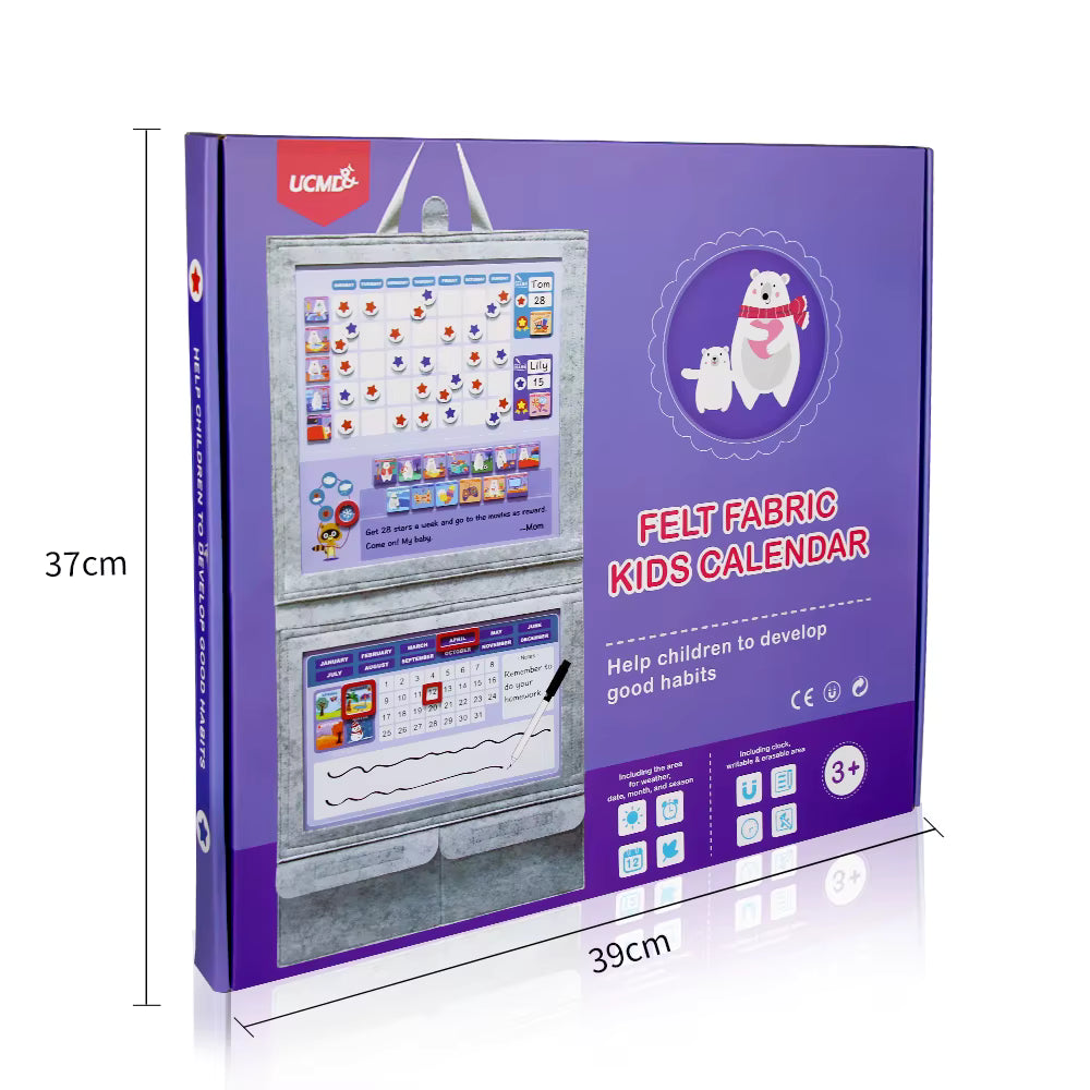 Felt Kids Behaviour Chart