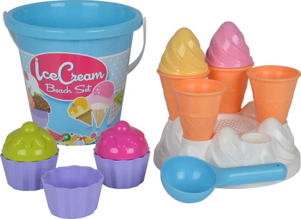 Ice Cream Bucket Set 7pcs