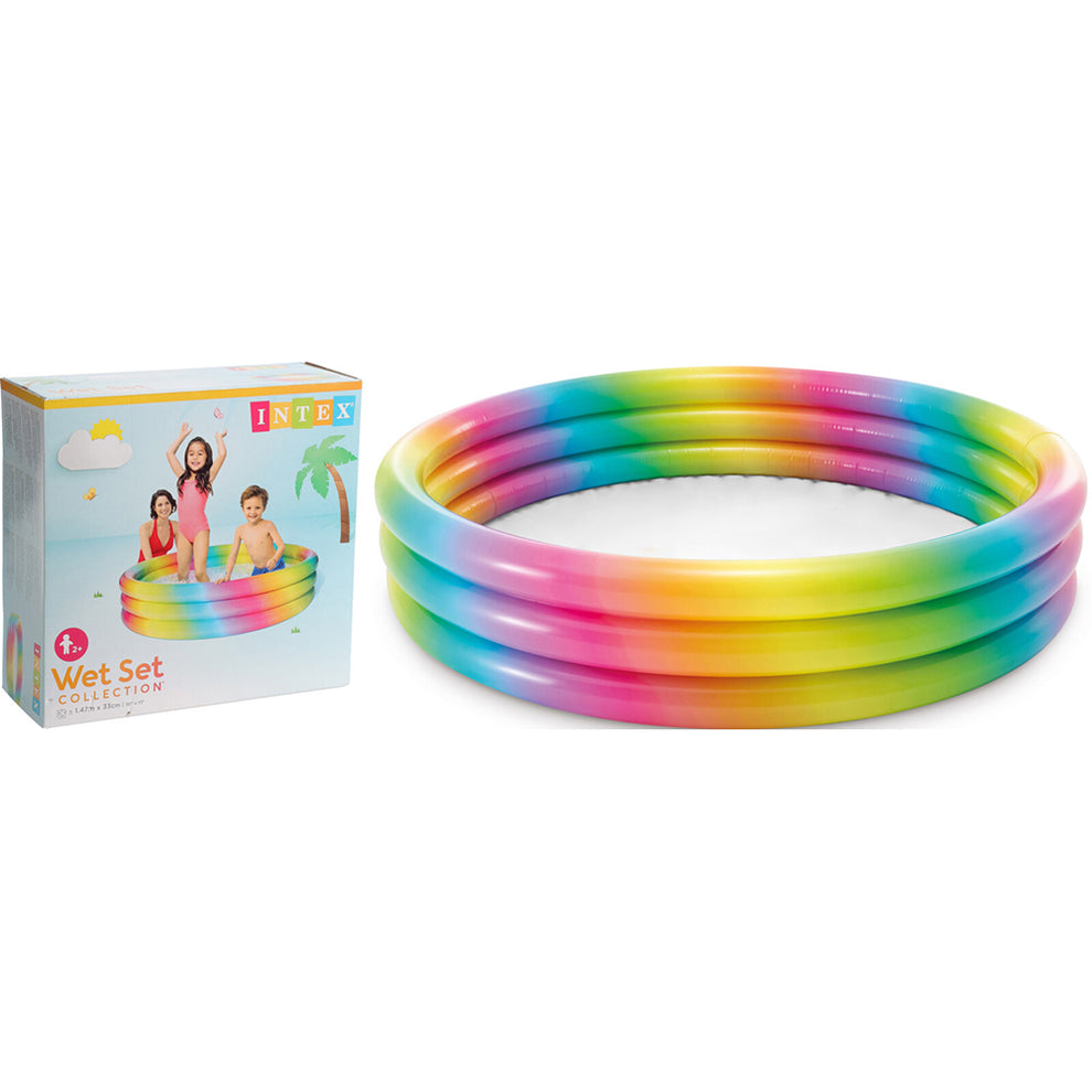 Intex Rainbow Pool Inflatable Pool – Popit Kingdom