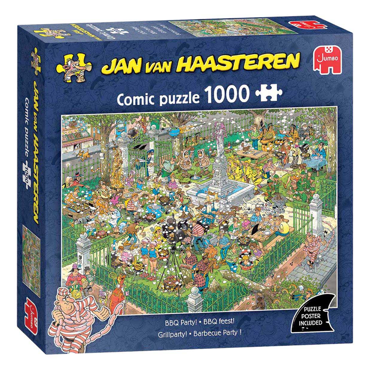 Jan van Haastaren BBQ Party 1000pcs Puzzle